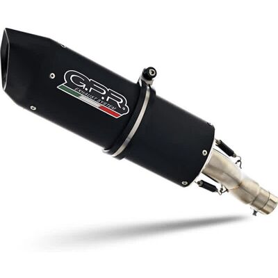 Sistema di Scarico GPR Furore - Omologato, Nero, 90x120mm Sistema di Scarico GPR Furore - Omologato, Nero, 90x120mm