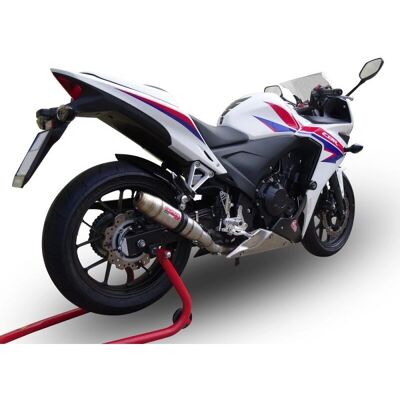 Système d'échappement GPR Cbr 500 R - Acier inoxydable homologué - Publicité Système d'échappement GPR Cbr 500 R - Acier inoxydable homologué - Publicité