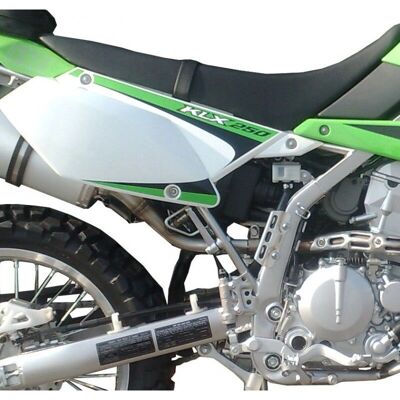 Silenziatore GPR Furore Nero - Kawasaki KLX 250 Sf (2009-2012) - Omologato Silenziatore GPR Furore Nero - Kawasaki KLX 250 Sf (2009-2012) - Omologato