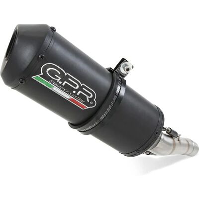 Sistema di scarico GPR Ninja 250 R - Omologato, Nero, Leggero Sistema di scarico GPR Ninja 250 R - Omologato, Nero, Leggero