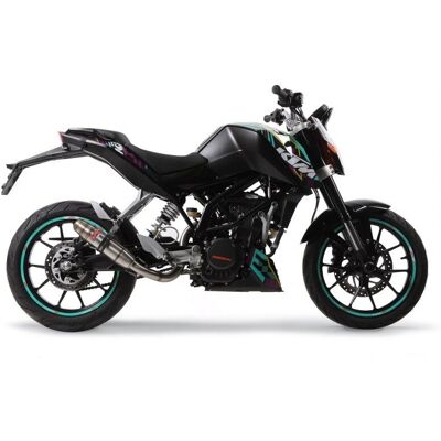 Sistema di scarico Deeptone GPR - Omologato per Duke 125 (2011-2016) Sistema di scarico Deeptone GPR - Omologato per Duke 125 (2011-2016)