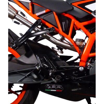 Sistema di Scarico GPR Rc 125 - Omologato - 280mm Sistema di Scarico GPR Rc 125 - Omologato - 280mm