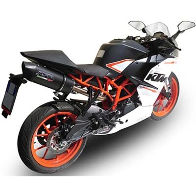 GPR Exhaust Nero Furore KTM RC 390 - Sistema da corsa GPR Exhaust Nero Furore KTM RC 390 - Sistema da corsa