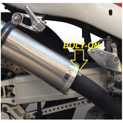 GPR EXHAUST SYSTEMS Silencieux - GSX-R 1000 01-02 - Inox Rond - Publicité GPR EXHAUST SYSTEMS Silencieux - GSX-R 1000 01-02 - Inox Rond - Publicité