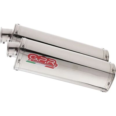Sistema di scarico GPR Yamaha Tdm 850 - Trioval, Acciaio inox, Omologato Sistema di scarico GPR Yamaha Tdm 850 - Trioval, Acciaio inox, Omologato