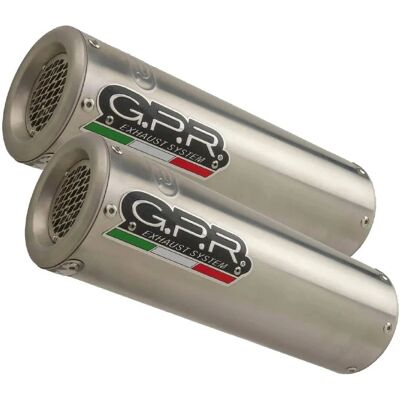 GPR - M3 Natural Titanium - VTR 1000 SP1 RC51 - Impianto di Scarico GPR - M3 Natural Titanium - VTR 1000 SP1 RC51 - Impianto di Scarico