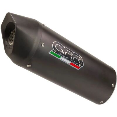 Sistema di scarico GPR Furore Evo4 - Omologato, Ellittico, Nero Sistema di scarico GPR Furore Evo4 - Omologato, Ellittico, Nero