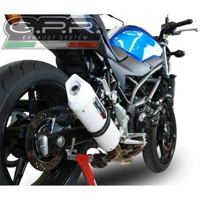Silenciador GPR Albus Evo4 - Sistema homologado para Suzuki SV 650 A Silenciador GPR Albus Evo4 - Sistema homologado para Suzuki SV 650 A