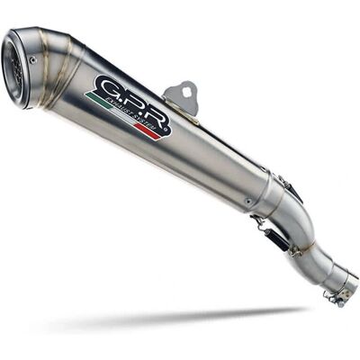 Système d'échappement Powercone Evo GPR - Homologué - Argent - Publicité Système d'échappement Powercone Evo GPR - Homologué - Argent - Publicité