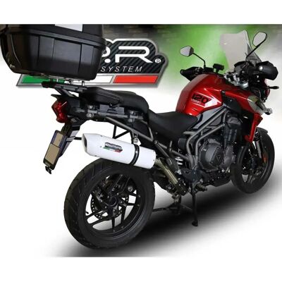 Silenciador GPR Albus Evo4 - Escape de aluminio ovalado ligero - Triumph Tiger 1200 Silenciador GPR Albus Evo4 - Escape de aluminio ovalado ligero - Triumph Tiger 1200