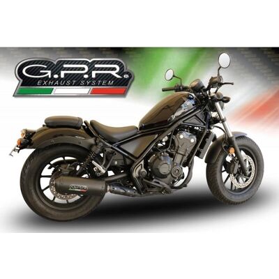 GPR EXHAUST SYSTEMS Cmx 500 Rebel 2018-2020 - Exhaust System - Publicité GPR EXHAUST SYSTEMS Cmx 500 Rebel 2018-2020 - Exhaust System - Publicité
