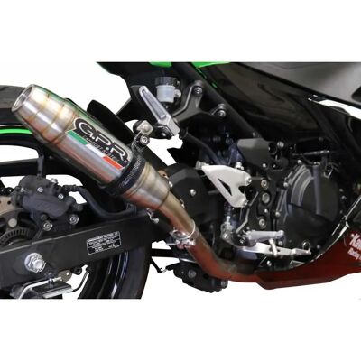 GPR EXHAUST SYSTEMS Deeptone Acier Inox Ninja 400 - Système d'échappement - Publicité GPR EXHAUST SYSTEMS Deeptone Acier Inox Ninja 400 - Système d'échappement - Publicité
