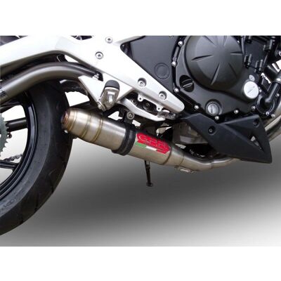 Sistema di Scarico GPR Kawasaki Er 6 N/F 12 - Inox - Omologato Sistema di Scarico GPR Kawasaki Er 6 N/F 12 - Inox - Omologato