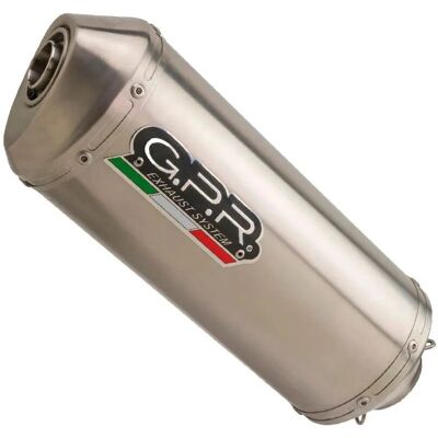 Sistema di scarico Satinox GPR - Omologato - Acciaio satinato - Benelli Leoncino 500 Trail Sistema di scarico Satinox GPR - Omologato - Acciaio satinato - Benelli Leoncino 500 Trail