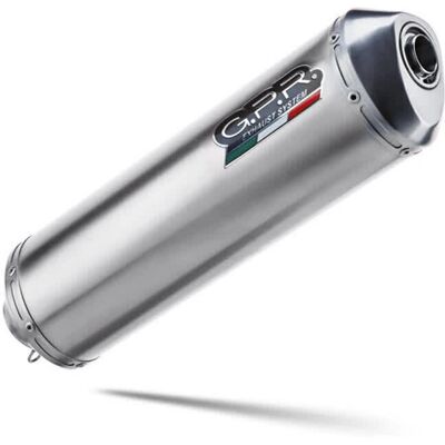 Silencieux GPR Satinox - BMW G 650 Gs - Système Homologué - Publicité Silencieux GPR Satinox - BMW G 650 Gs - Système Homologué - Publicité