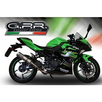 Système d'Échappement GPR M3 - Kawasaki Ninja 400 2018-2022 - Complet Racing - Publicité Système d'Échappement GPR M3 - Kawasaki Ninja 400 2018-2022 - Complet Racing - Publicité