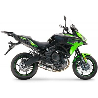 Sistema di scarico GPR M3 - Acciaio satinato - Versys 650 15-16 - Ricambio moto Sistema di scarico GPR M3 - Acciaio satinato - Versys 650 15-16 - Ricambio moto