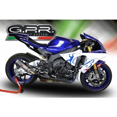 Silenciador GPR M3 Acero Inoxidable para Yamaha YZF R1 2017-2019 - Homologado Silenciador GPR M3 Acero Inoxidable para Yamaha YZF R1 2017-2019 - Homologado