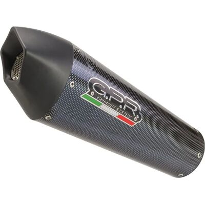 Silenzioso GPR Evo4 Poppy KTM Adventure 390 - Sistema Omologato Silenzioso GPR Evo4 Poppy KTM Adventure 390 - Sistema Omologato