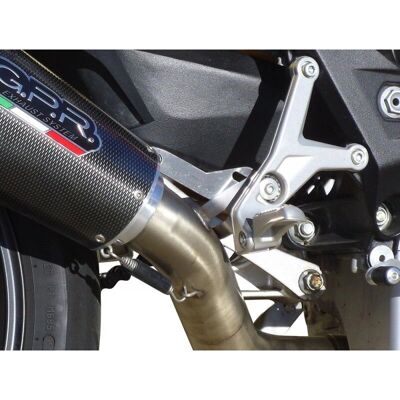 Sistema di scarico GPR M3 - Acciaio satinato per MV Agusta Brutale 800/Dragster Rr 13-16 Sistema di scarico GPR M3 - Acciaio satinato per MV Agusta Brutale 800/Dragster Rr 13-16