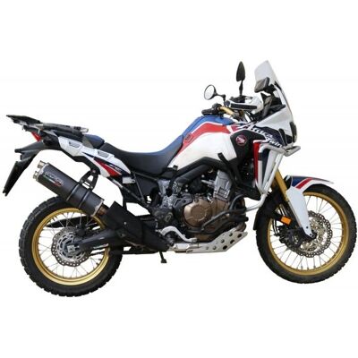 Sistema di scarico GPR Crf 1000 L Africa Twin - Doppio Poppy - Omologato Sistema di scarico GPR Crf 1000 L Africa Twin - Doppio Poppy - Omologato