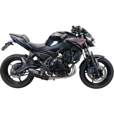 GPR Evo4 Nero Kawasaki Z 650 - Sistema de escape GPR Evo4 Nero Kawasaki Z 650 - Sistema de escape