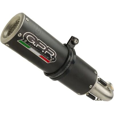 Sistema de Escape GPR Titanio M3 - Homologado, 100mm Redondo, 250mm Largo Sistema de Escape GPR Titanio M3 - Homologado, 100mm Redondo, 250mm Largo