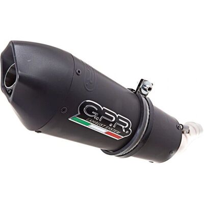 Silenzioso GPR Gp Evo4 Titanio Nero - Ricambio Moto Silenzioso GPR Gp Evo4 Titanio Nero - Ricambio Moto