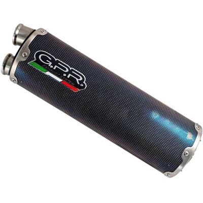 Sistema di Scarico Dual Poppy Gpr - Tipo Moto Sistema di Scarico Dual Poppy Gpr - Tipo Moto