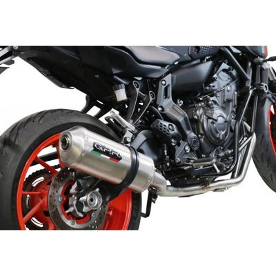 Gpr Yamaha Xsr 700 Satinox Système d'Échappement Complet - Publicité Gpr Yamaha Xsr 700 Satinox Système d'Échappement Complet - Publicité