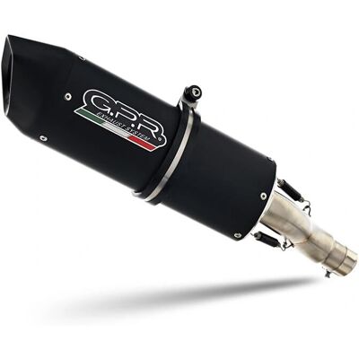 Sistema de Escape GPR Racing - Furore Nero - Oval de Aluminio Ligero - Sin Homologación Sistema de Escape GPR Racing - Furore Nero - Oval de Aluminio Ligero - Sin Homologación