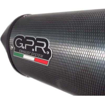 Sistema de escape GPR Furore Poppy - Homologado, Ligero, Italia Sistema de escape GPR Furore Poppy - Homologado, Ligero, Italia