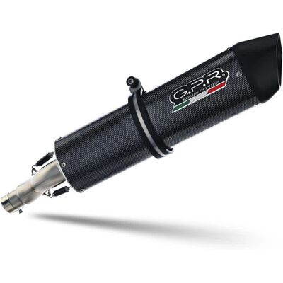 GPR - Furore Poppy - Oval - Matte Black - Exhaust system GPR - Furore Poppy - Oval - Matte Black - Exhaust system