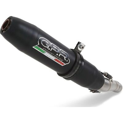 Système d'Échappement GPR Zt 310 - Homologué, Acier Inoxydable Noir - Publicité Système d'Échappement GPR Zt 310 - Homologué, Acier Inoxydable Noir - Publicité