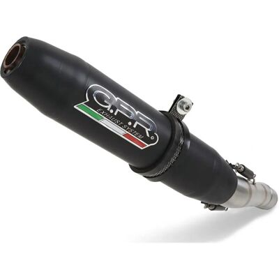 GPR Complete Exhaust System Zontes Zt 310 - Homologated, Black Stainless Steel GPR Complete Exhaust System Zontes Zt 310 - Homologated, Black Stainless Steel