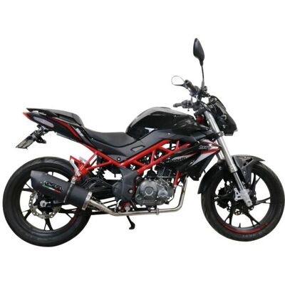 Gpr Evo4 Nero Benelli Bn 125 Exhaust - Homologated, Lightweight, Italy Gpr Evo4 Nero Benelli Bn 125 Exhaust - Homologated, Lightweight, Italy