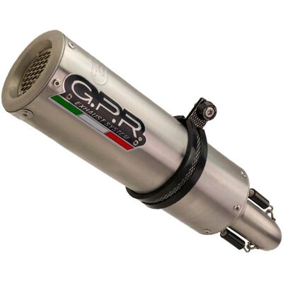Gpr M3 Inox Exhaust System - Homologated, Removable Db Killer Gpr M3 Inox Exhaust System - Homologated, Removable Db Killer
