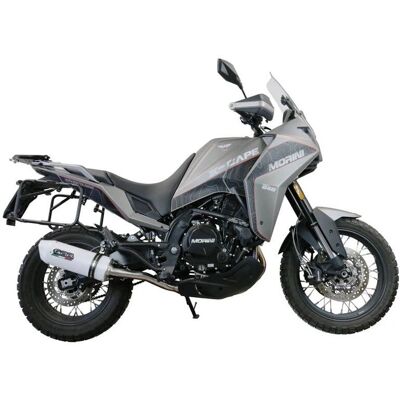 Gpr Evo4 Exhaust System - Homologated with Catalytic Converter for Moto Morini X-cape 650 Gpr Evo4 Exhaust System - Homologated with Catalytic Converter for Moto Morini X-cape 650