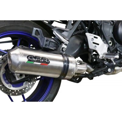 GPR Sistema Completo de Escape Yamaha Tracer 9 - Homologado con Catalizador GPR Sistema Completo de Escape Yamaha Tracer 9 - Homologado con Catalizador