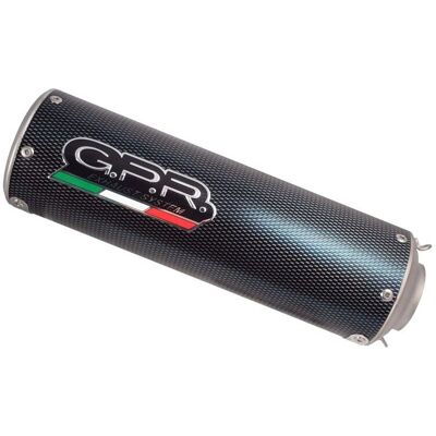 Gpr Poppy Cf Moto 650 Mt Exhaust System - Homologated, 300mm, Impact Zero Gpr Poppy Cf Moto 650 Mt Exhaust System - Homologated, 300mm, Impact Zero