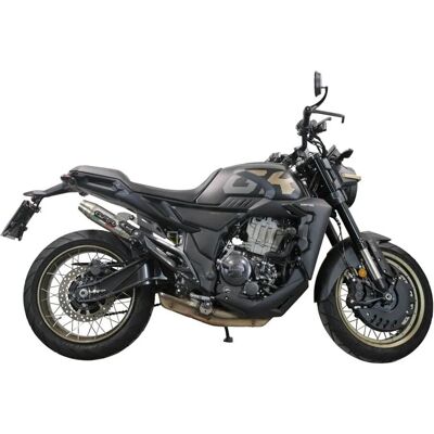 Gpr Deeptone Inox Zontes 350 X1 Muffler - Homologated System Gpr Deeptone Inox Zontes 350 X1 Muffler - Homologated System