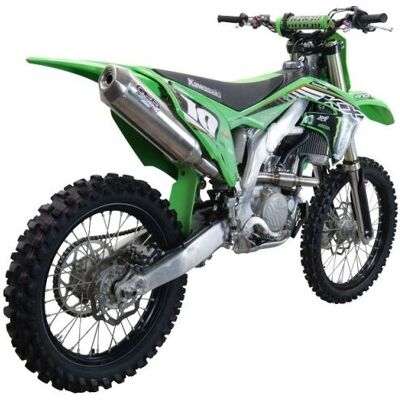 Système d'Échappement en Titane GPR Pentacross - Kawasaki KX 250 F - Publicité Système d'Échappement en Titane GPR Pentacross - Kawasaki KX 250 F - Publicité