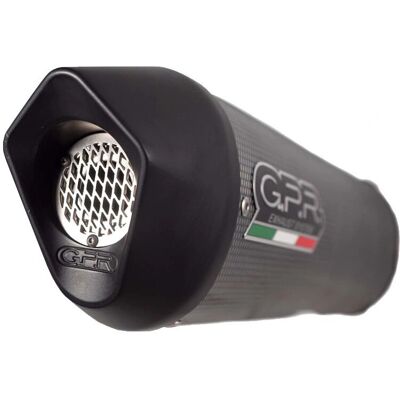 Gpr Furore Evo4 Poppy Exhaust System - Motorcycle Compatible Gpr Furore Evo4 Poppy Exhaust System - Motorcycle Compatible