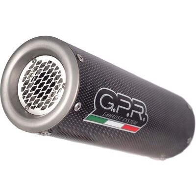 Gpr M3 Poppy Exhaust System - Homologated, Carbon Effect Stainless Steel Gpr M3 Poppy Exhaust System - Homologated, Carbon Effect Stainless Steel