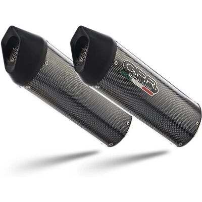 GPR Furore Evo4 Poppy Exhaust - Approved System for BMW K 1600 Gt GPR Furore Evo4 Poppy Exhaust - Approved System for BMW K 1600 Gt