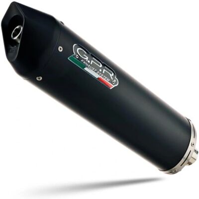Gpr Exhaust System - Race Nero for Kymco X-town 125 - Exhaust System Gpr Exhaust System - Race Nero for Kymco X-town 125 - Exhaust System