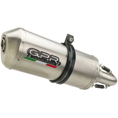 Sistema di scarico Gpr Satinox - Cf Moto 800 Mt Sport Sistema di scarico Gpr Satinox - Cf Moto 800 Mt Sport