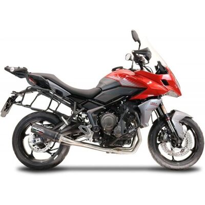 Gpr Triumph Tiger Sport 660 - Escape en Titanio Negro Alto Gpr Triumph Tiger Sport 660 - Escape en Titanio Negro Alto