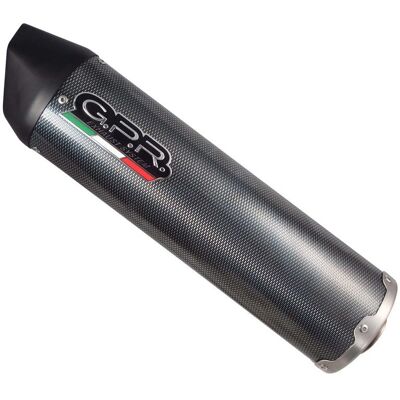 Gpr Furore Evo4 Poppy - Sistema di Scarico - Nero Gpr Furore Evo4 Poppy - Sistema di Scarico - Nero