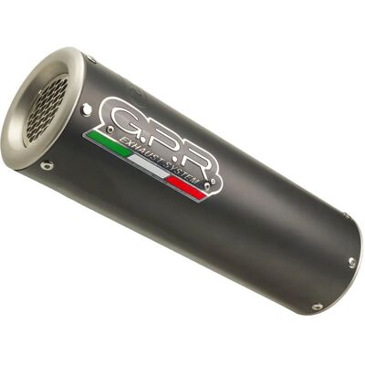 Sistema di Scarico Completo GPR M3 Titanio Nero - Sistema completo di scarico Sistema di Scarico Completo GPR M3 Titanio Nero - Sistema completo di scarico